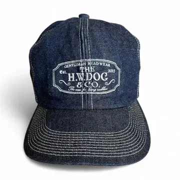 THE H.W.DOG&CO. 트래커 캡 데님