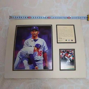 Hideo Nomo 노모 히데오 한정판 아트 포트레이트