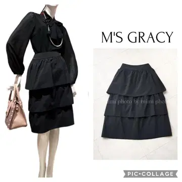 M'S GRACY*Instagram 게재*3단 프릴 스커트