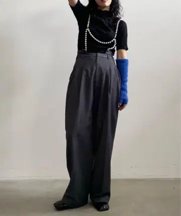 AMERI VINTAGE DROP PEARL SUSPENDER PANTS