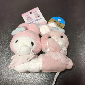 봉제 인형 마이멜로디 & 크리미 토끼 [ 레트로 봉제 인형 컬렉션 ]