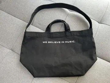 WE BELIEVE IN MUSIC 토트백