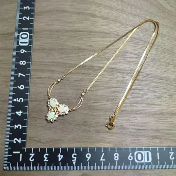오팔 목걸이 빈티지