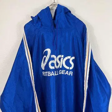 90s asics 아식스 축구 피스테 후드티 저리