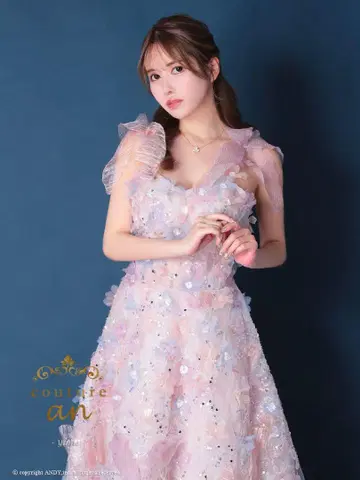 andy 벌스데이 롱 드레스
