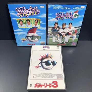 [ 새상품 케이스 수납 ] 메이저리그 3세트 DVD 영화