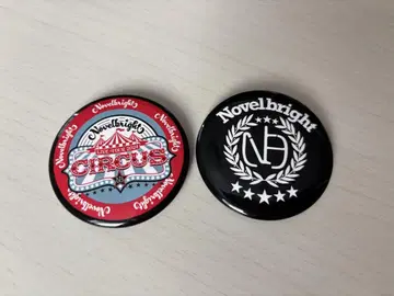 Novelbright 캔뱃지 세트