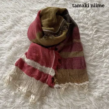 tamaki niime 타마키니이메 울 혼방 스톨