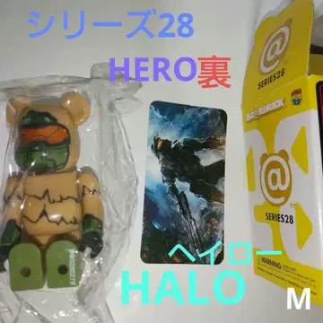 BE@RBRICK series28 HERO 뒷면 HALO 베어브릭