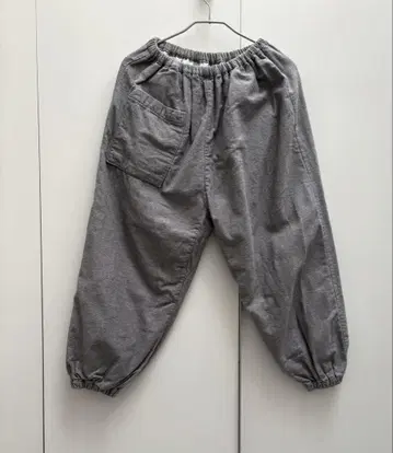 나카가와 마사시치 상점 따뜻한 몸빼 팬츠 그레이 M 사이즈