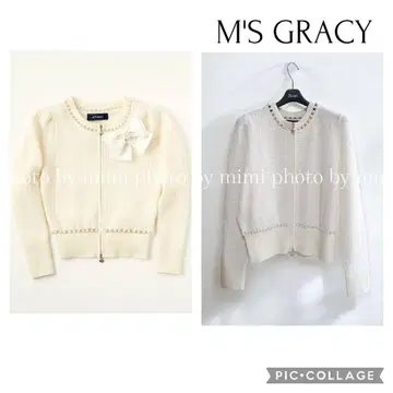 M'S GRACY 카탈로그 게재 펄 틸 컴팩트 니트