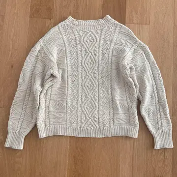 TODAYFUL 빈티지 아란 니트 빈티지 케이블 니트