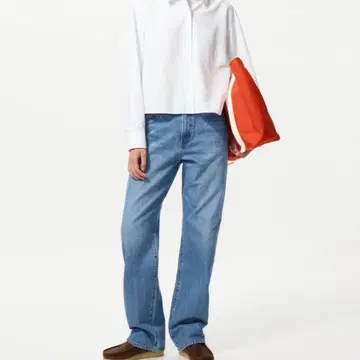유니클로 UNIQLO 스트레이트 청바지 긴 길이 27(68.5)