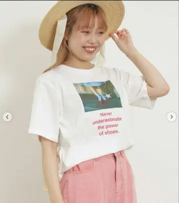 오즈의 마법사/빨간색 신발 프린트 T셔츠