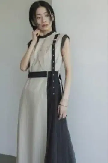 UNITED TOKYO 글라이더 아시메 원피스 베이지 size2