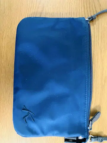 키타무라 네이비 나일론 숄더백