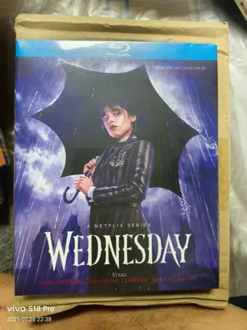 일본어 더빙 있음 해외 드라마 [웬즈데이] Blu-ray