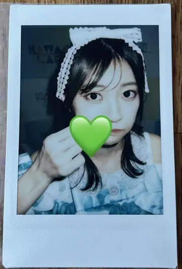 CUTIESTREET 이타쿠라 카나 샤봉다마 의상 폴라로이드