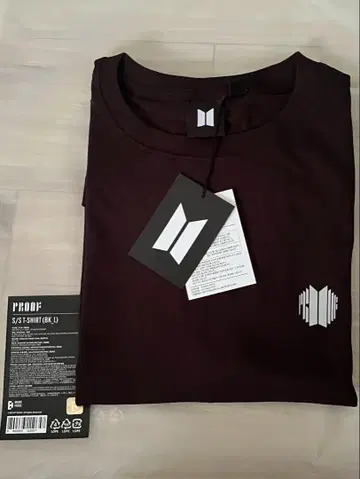 BIGHIT MUSIC S/S 티셔츠 (BK_L) L 사이즈