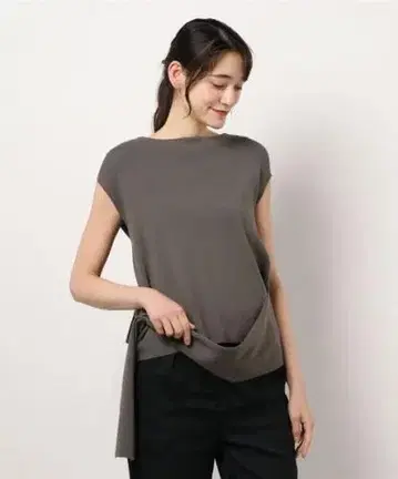 새상품 emmi atelier 3WAY ECOVERO 니트 여성용