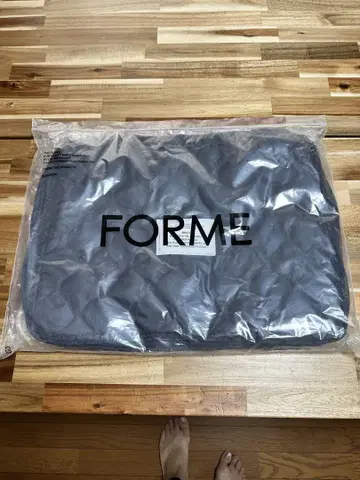 FORME 퀼팅 트래블 파우치 대 네이비