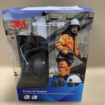 3M PELTOR ProTac III 소음 제어 귀도리 MT13H221A