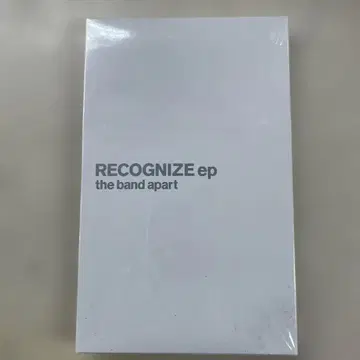 RECOGNIZE ep the band apart 새상품 CD