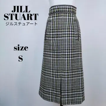 [ a1084 ] JILLSTUART 새상품급 로빙 체크 스커트 S