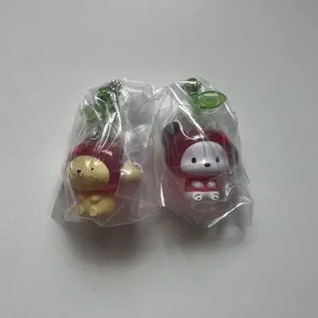 산리오 사이좋은 체리 스윙 폼폼푸딩&포차코 2세트