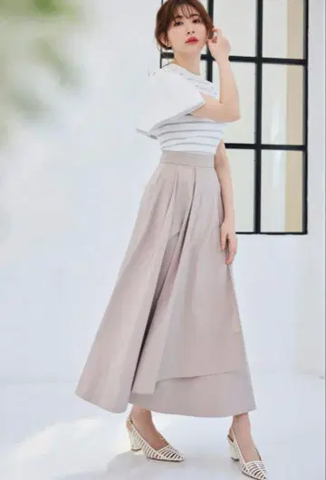 herlipto Tallinn Asymmetry Long Skirt