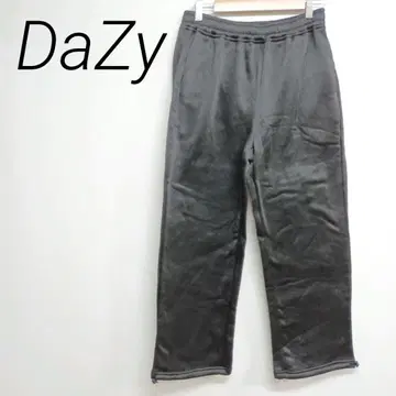 DaZy 그레이 플리스 조거 팬츠 XL 스포츠 캐주얼 신축성