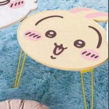 치이카와 (먼작귀) 얼굴 접이식 미니 테이블 토끼