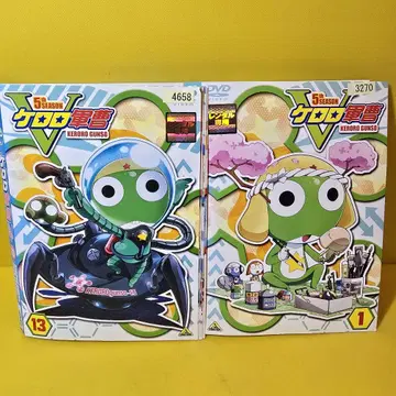 개구리 중사 케로로 5시즌 DVD 전13권 세트
