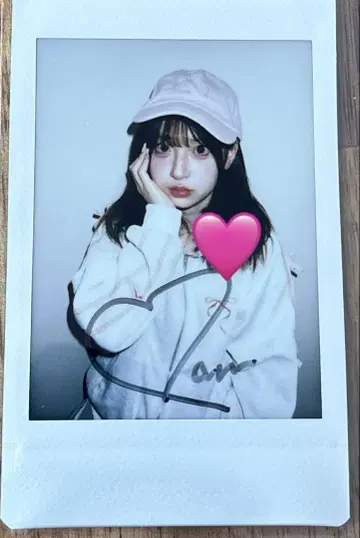 사쿠라바 하루카 사인 폴라로이드 cutie street