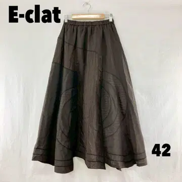 W0387T E-clat 롱 스커트
