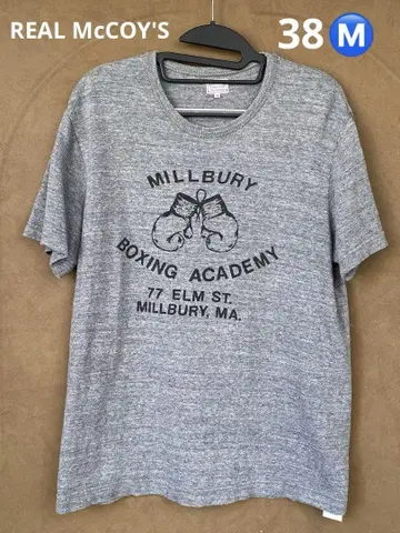 REAL McCOY'S 리얼 맥코이 T셔츠 BOXING ACADEMY
