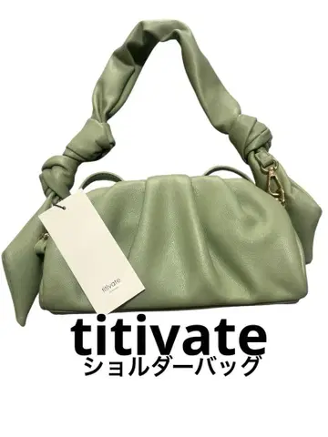 [ 새상품 ] titivate 프릴 디자인 숄더백 결혼식 파티