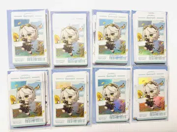 원신 POPUP 테쿠테쿠 모험 미니 포토 카드 8개 세트