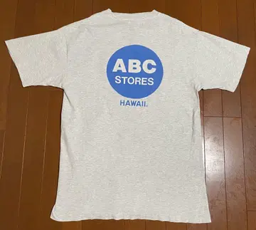 ABC 스토어 하와이 T셔츠 USA제 싱글 스티치