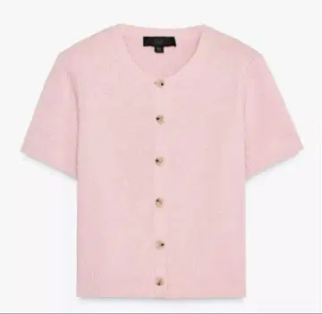 zara 니트 가디건 핑크 s