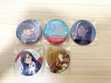 프로세카 시로이시 안 캔뱃지 5개 세트