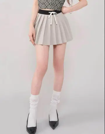 다리치 DRCH 플리츠 미니 스커트