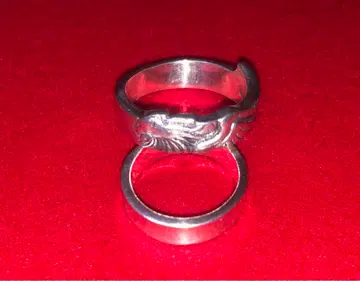 FFVIII 파이널 판타지 8 슬리핑 라이온 하트 실버 반지