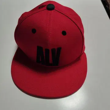 빨간색 ALVARK 자수 남성용 캡