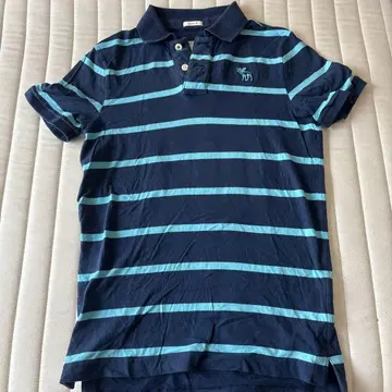 Abercrombie & Fitch 아바클로 반팔 피케 셔츠 남성용