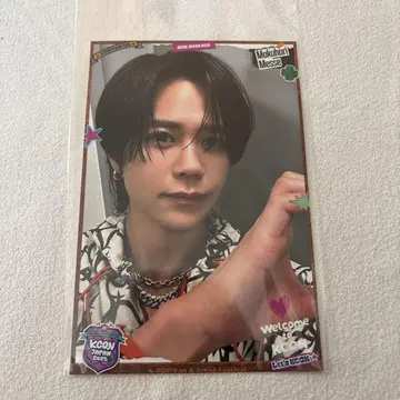 KCON JAPAN 2025 INI 후지마키 쿄스케 A6 사이즈 사진