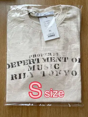 이마이치 류지 RILY 티셔츠 아이보리 S 사이즈