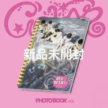 NCT WISH 포토북 미개봉 새상품 트레이딩 카드 앨범