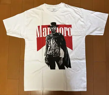 클린트 이스트우드 Marlboro 화이트 M 사이즈 셔츠 미국제
