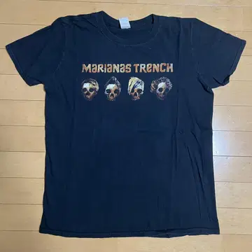 MARIANAS TRENCH 밴드 투어 티셔츠 구제 의류